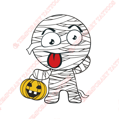 Halloween Customize Temporary Tattoos Stickers NO.3924